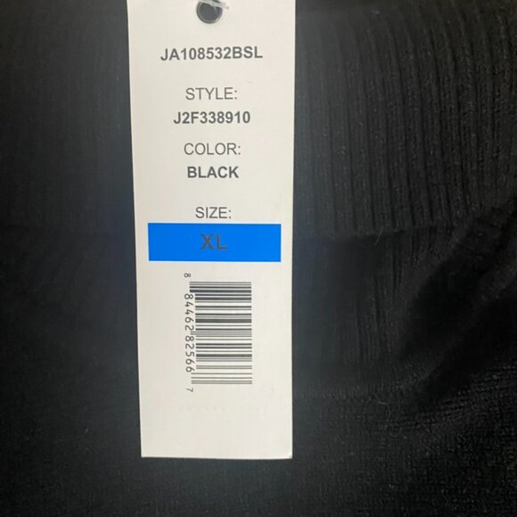Joseph A. oversized sweater poncho turtleneck black XL - Picture 2 of 10